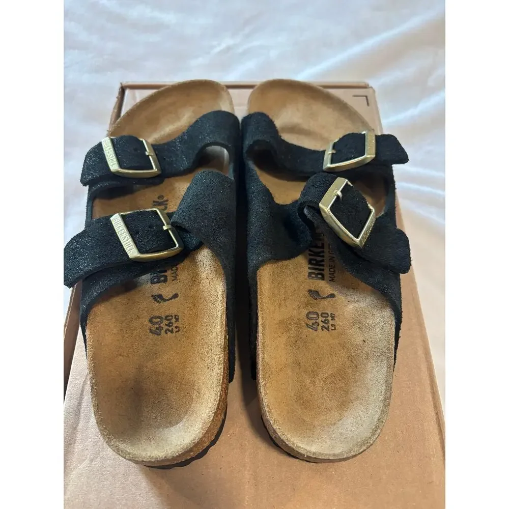 NWT Birkenstock Arizona - Shimmering size 40 (9-9.5)